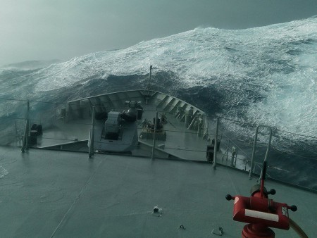 Homenagem àqueles que andam no mar