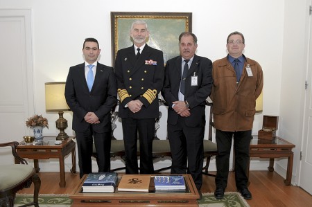 24-3-2015 - Cumprimentos ao Exmo. Chefe de Estado-Maior da Armada
