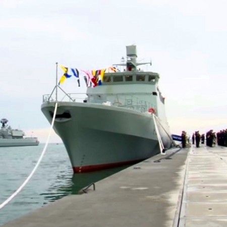 NRP Tejo P590 ¦ Cerimónia de passagem ao estado de armamento